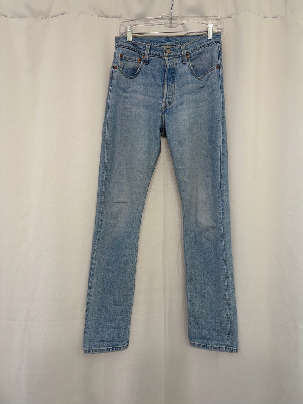 Levi's Light Blue Women's Straight-Leg Jeans 27x32